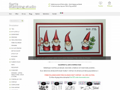sarisstampingstudio.se snapshot