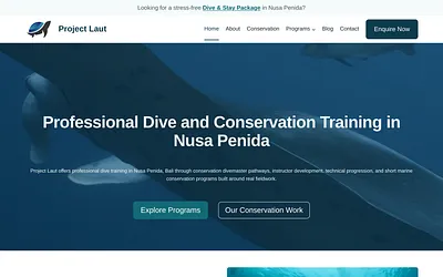 projectlaut.org snapshot