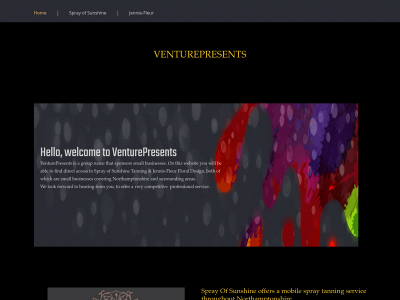 venturepresents.co.uk snapshot