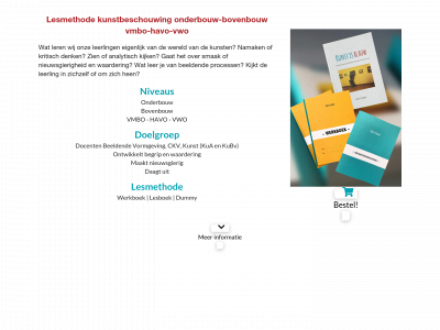 kunstisblauw.nl snapshot