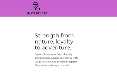 stonehoundgear.com snapshot