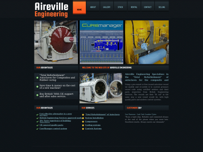 aireville.co.uk snapshot