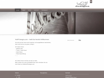 wolff-designs.com snapshot