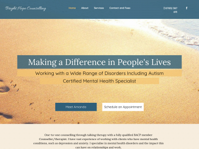 brighthopecounselling.com snapshot
