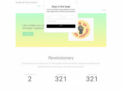 showup4justice.weebly.com snapshot