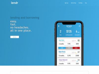 getlendrapp.com snapshot