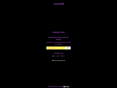 50s4ward.com snapshot