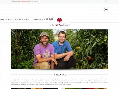 chefericwilson.com snapshot