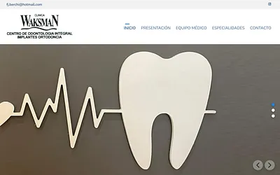 clinicadentalwaksman.es snapshot