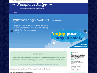 pinegrovelodge.co.uk snapshot