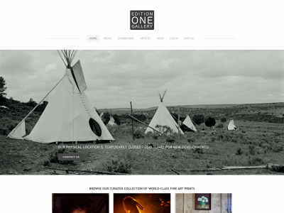 www.editiononegallery.com snapshot