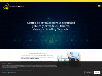 academialobatoseguridad.com snapshot
