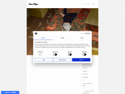 kazublogs.weebly.com snapshot