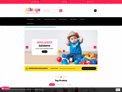 alltoys.lt snapshot