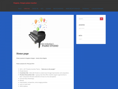 cherichardsonpianostudio.com snapshot