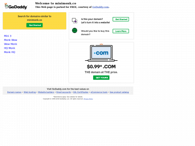 minimonk.co snapshot