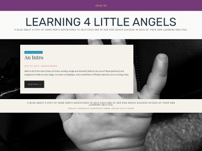 mom4learning.com snapshot