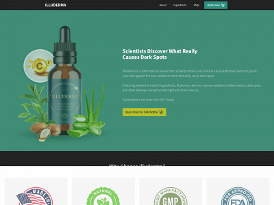 illuderma-usa.com snapshot