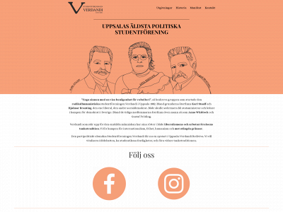 studentforeningenverdandi.se snapshot