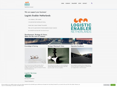 logisticenabler.nl snapshot