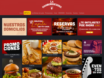 lahamburgueseria.com snapshot