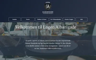logenalbanigade.dk snapshot