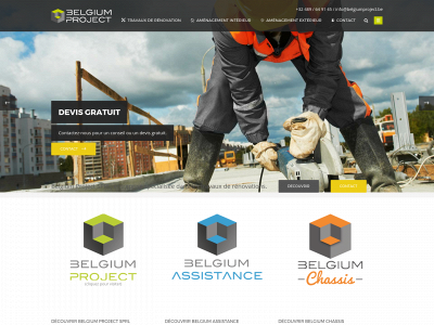 belgiumproject.be snapshot