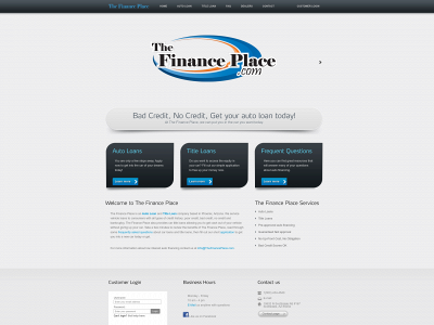 thefinanceplace.com snapshot