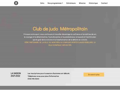 clubjudo.com snapshot