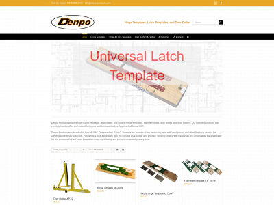 denpoproducts.com snapshot