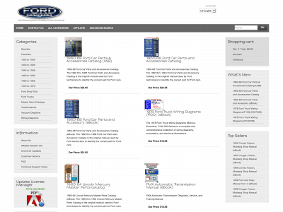 fordmanuals.com snapshot