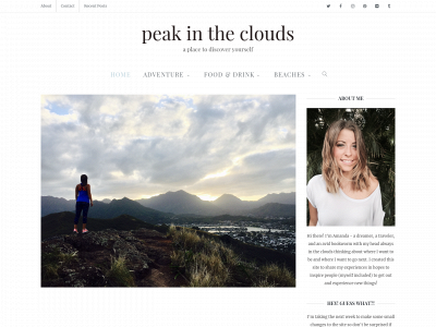peakintheclouds.com snapshot