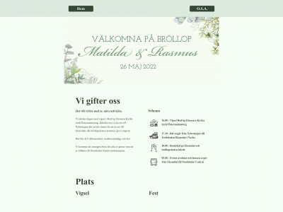 matildaochrasmus.se snapshot