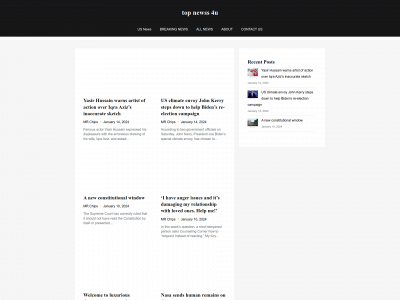 topnewss4u.com snapshot