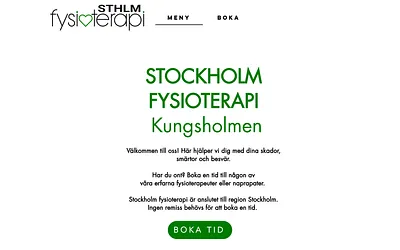 stockholmfysioterapi.se snapshot