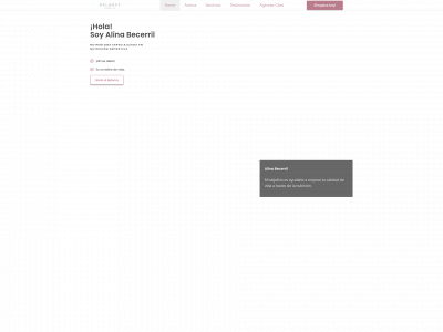 alinabecerril.com snapshot