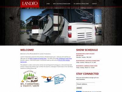 landroproductions.com snapshot