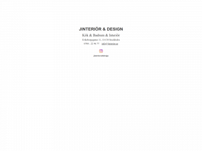 jinterior.se snapshot