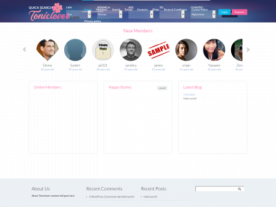 toniclover.com snapshot