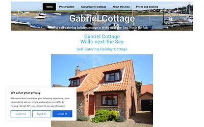 gabrielcottage.co.uk snapshot