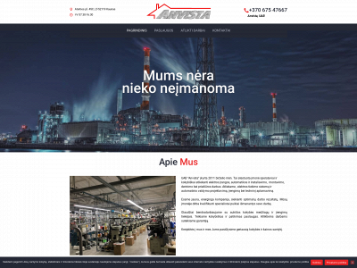 anvista.lt snapshot