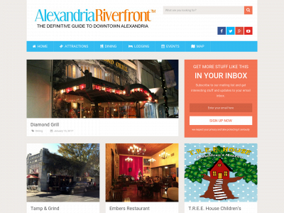 alexandriariverfront.com snapshot