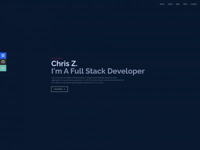 chriszlr.info snapshot