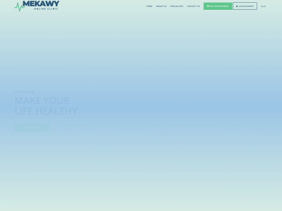 mekawy.clinic snapshot