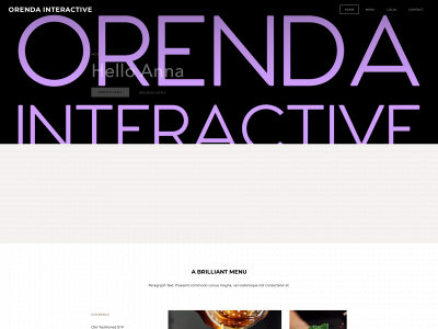 orendainteractive.com snapshot