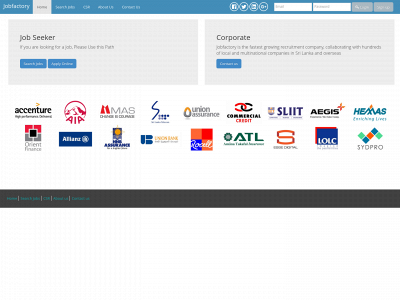 jobfactory.lk snapshot