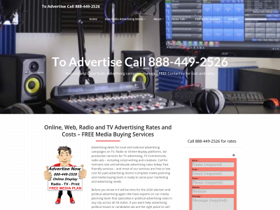 radioadvertisingworld.com snapshot