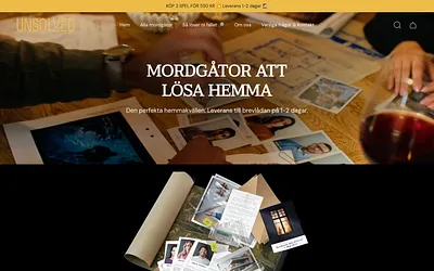 unsolved.se snapshot