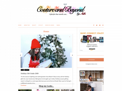 coutureandbeyond.com snapshot