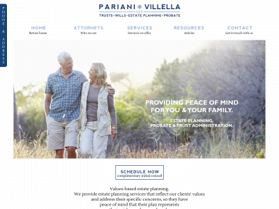parianilaw.com snapshot